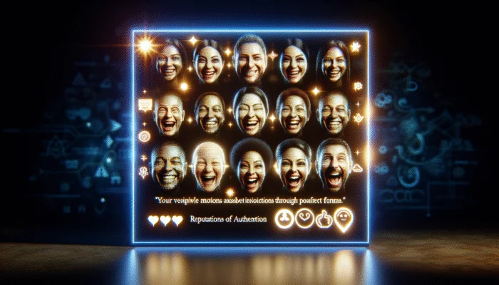 Utilise Customer Testimonials for Local Trust: A captivating digital display featuring customer testimonials alongside satisfied clients' faces, reinforcing the brand's reputation.