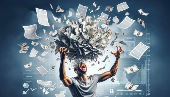 Debt Consolidation Myths From Social Media: UK Edition | DCL Person shredding high-interest debt statements, consolidating into one lower-interest loan, symbolising financial freedom.