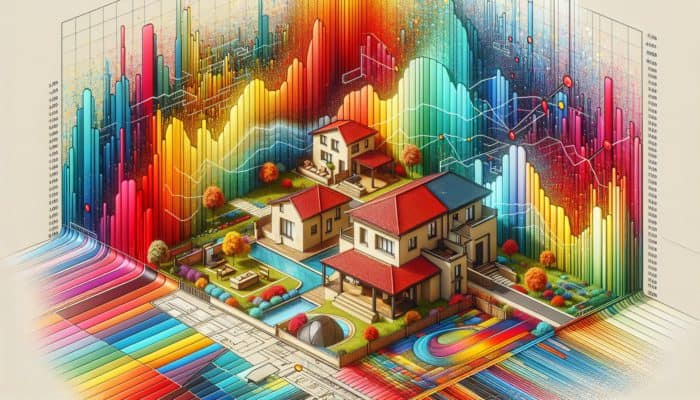 Renting vs Buying Entry Level Property – Which is Better? in Boksburg: A colourful map of Boksburg illustrating entry-level home prices and economic factors.
