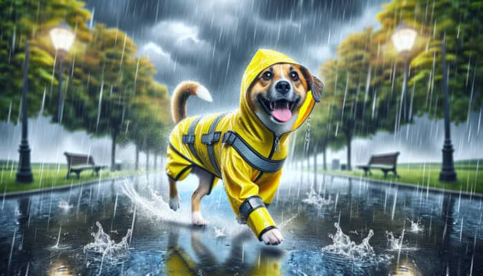Raincoats for Pets: Keeping Your Furry Friend Dry Outdoors