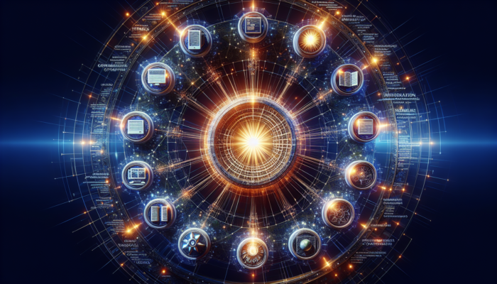 Interconnected web pages with strategic links in a Bridgwater e-commerce site, illustrating internal SEO optimisation with descriptive anchor text guiding users to related content.